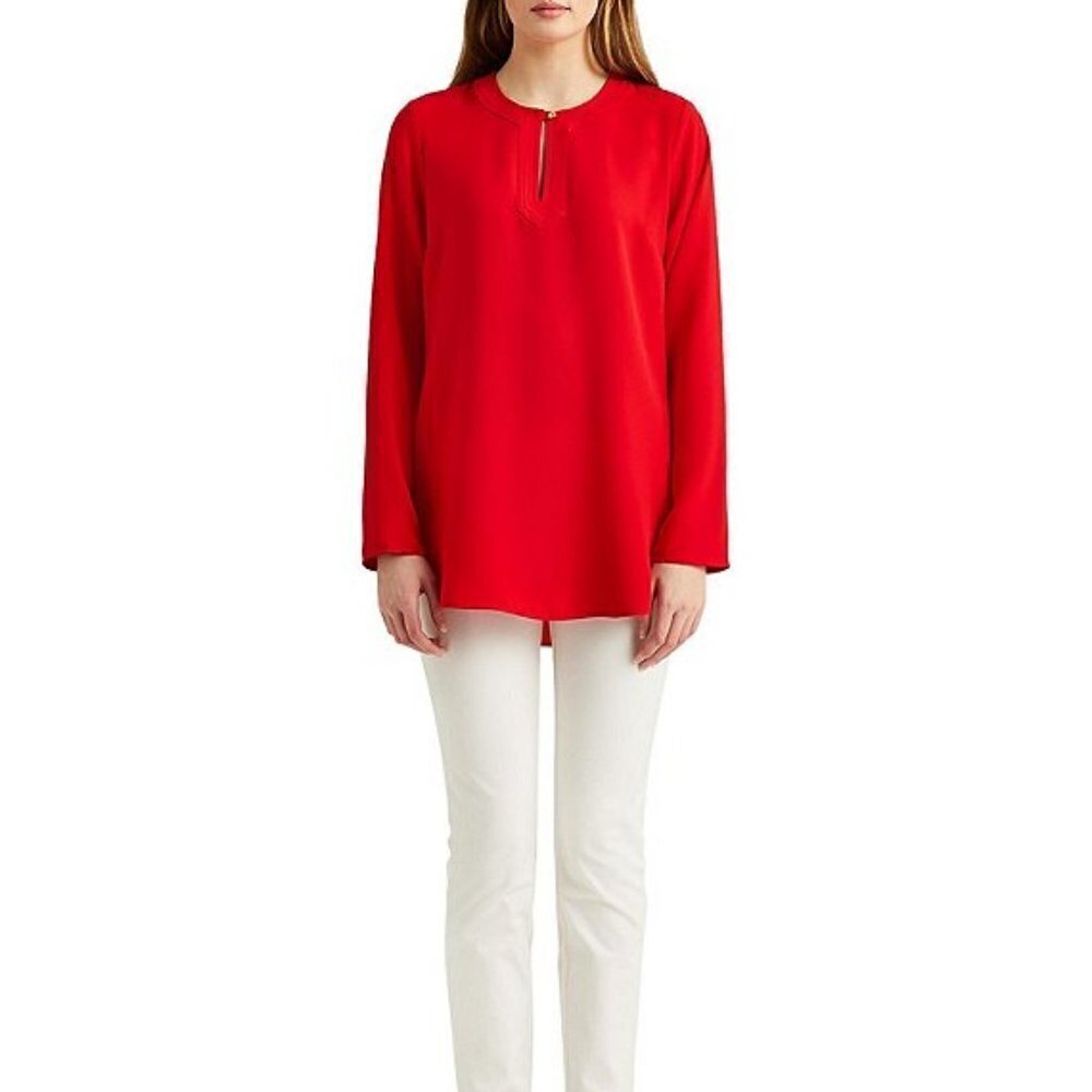 Lauren Ralph Lauren Georgette Tunic NWT XL